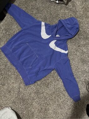 Nike Lavender Hoodie with White Logo Tag